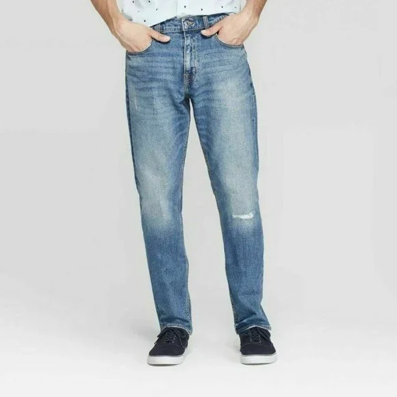 Goodfellow Co Jeans Mens Goodfellow Athletic Relaxed Jeans